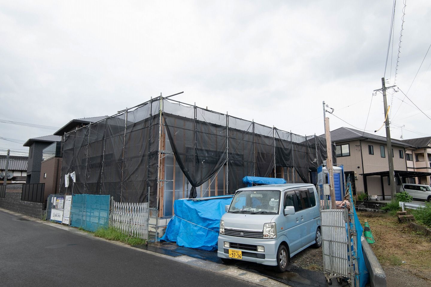 「朝倉郡筑前町05」注文住宅現場リポート⑤【木工事】【サイディング】