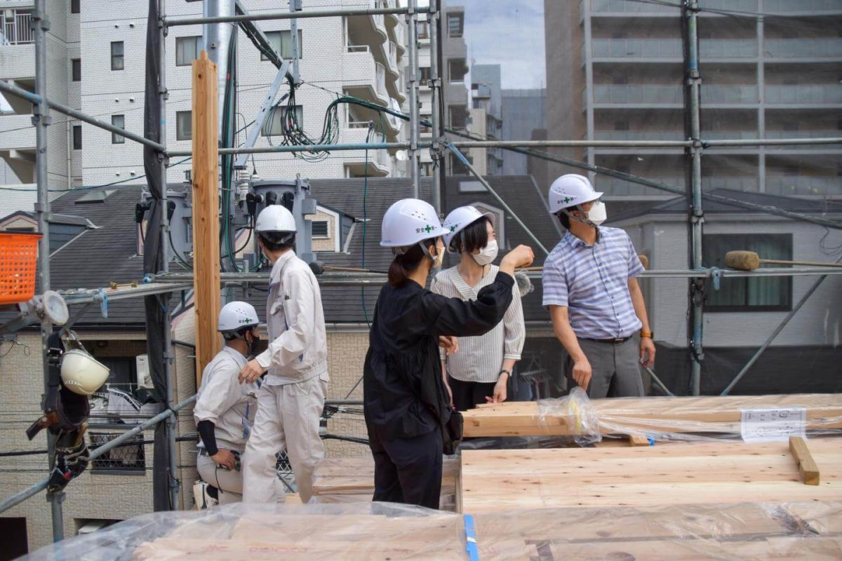 「福岡市中央区04」注文住宅現場リポート③【上棟式】