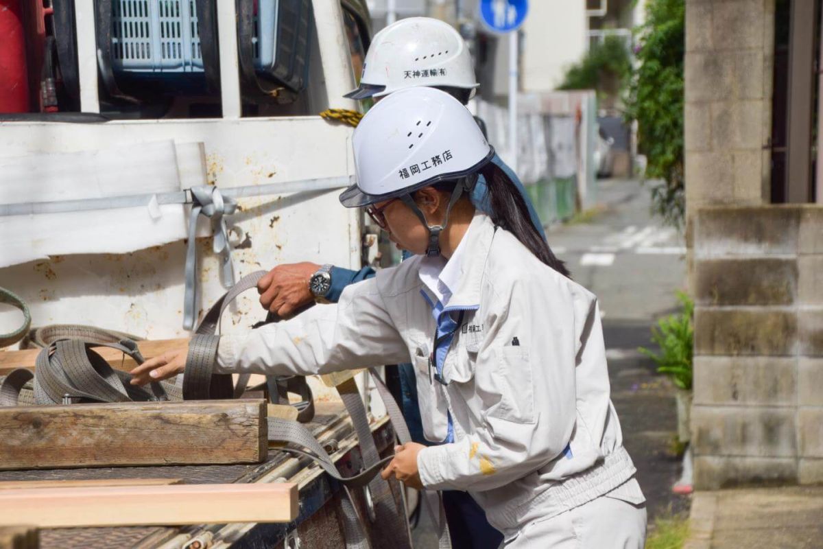 福岡県福岡市中央区04　注文住宅建築現場リポート③　～上棟式・前編〜