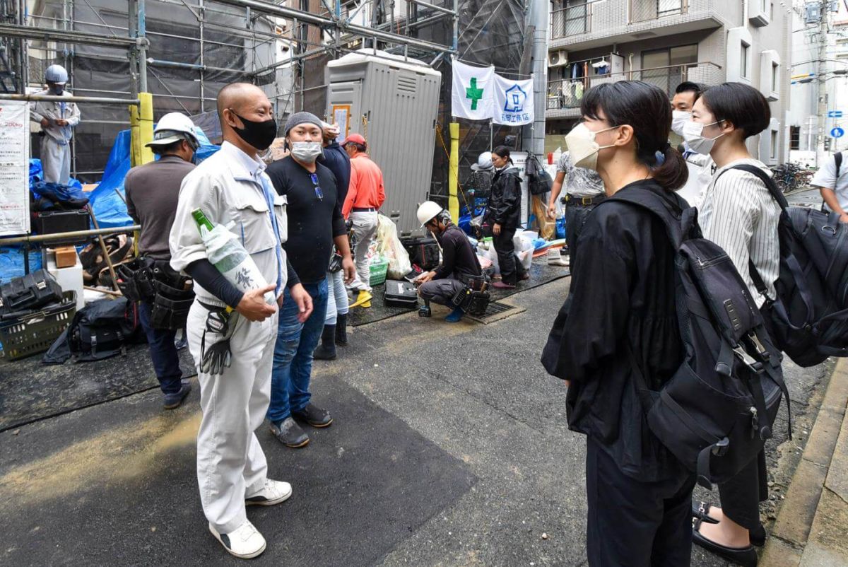 福岡県福岡市中央区04　注文住宅建築現場リポート③　～上棟式・前編〜