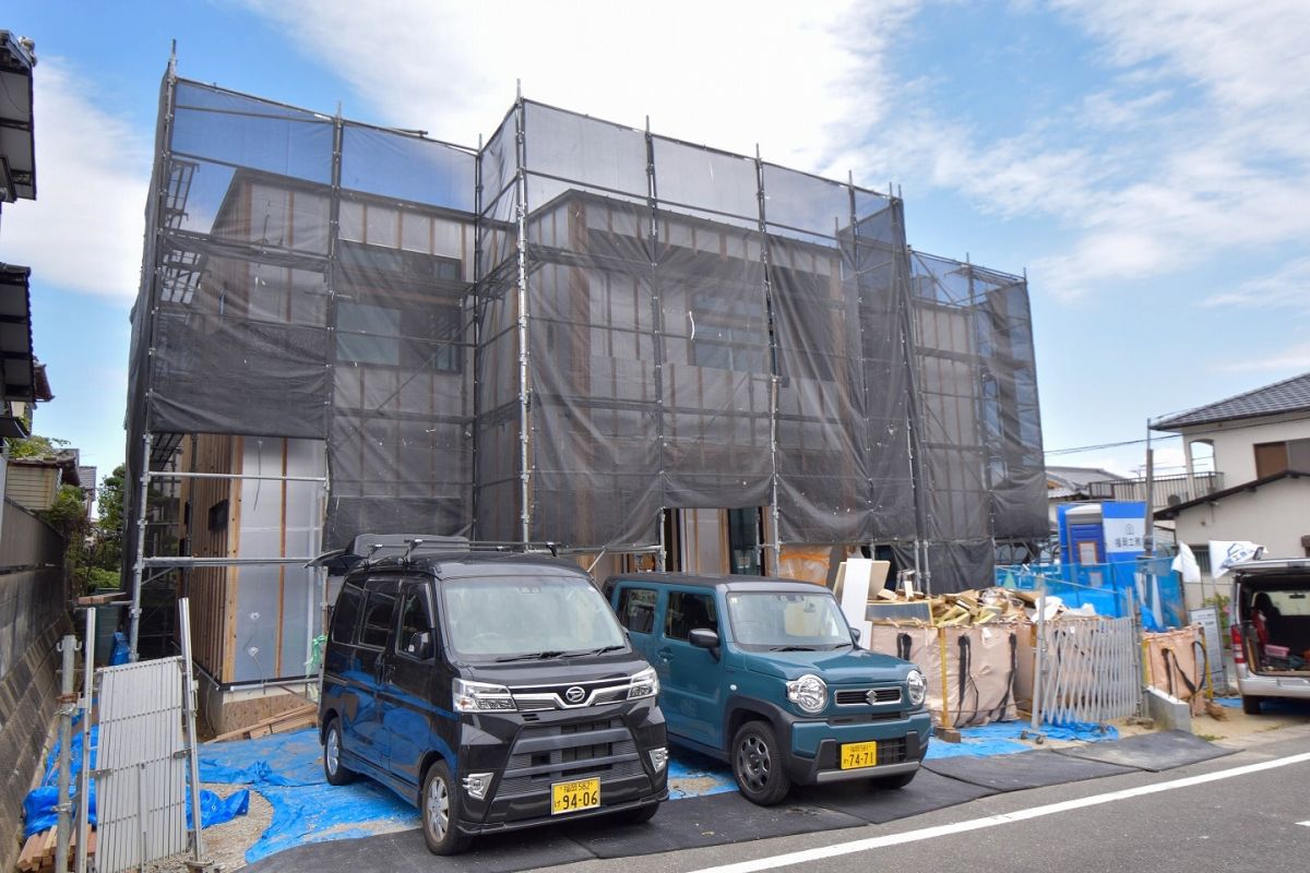 「春日市13」注文住宅現場リポート⑦【木工事】【石膏ボード】