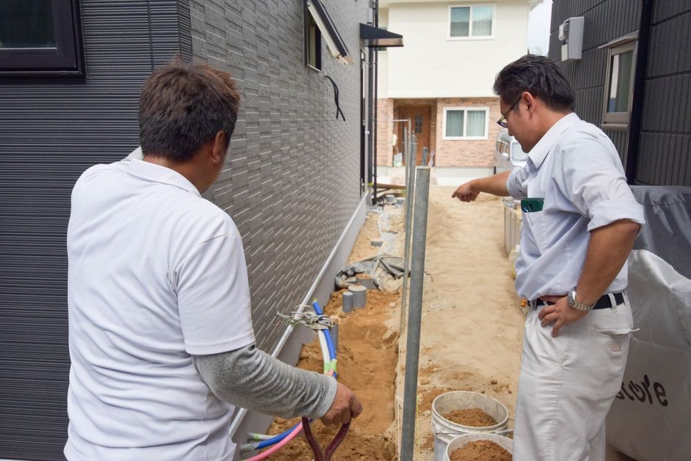 「福岡市城南区06」注文住宅現場リポート⑩【タイル工事】