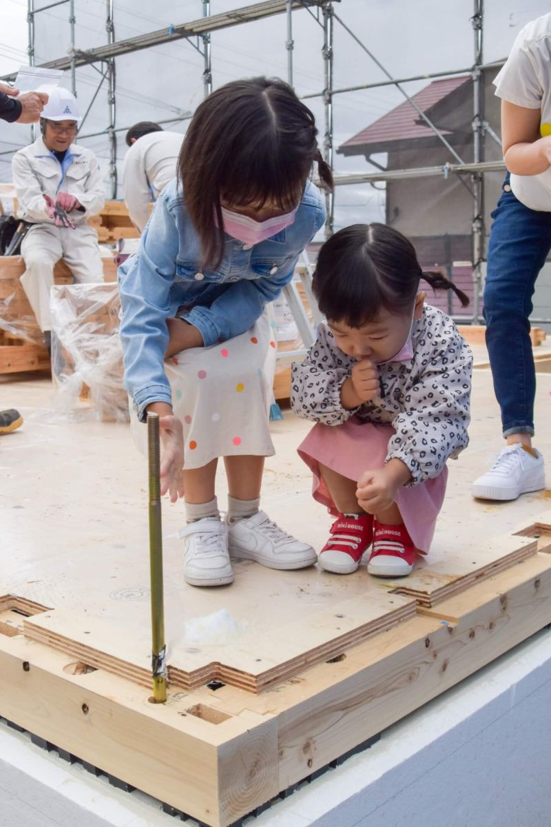 福岡県福岡市東区10　注文住宅建築現場リポート③　～上棟式・前編〜