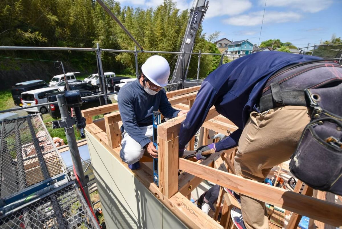 「宮若市01」注文住宅現場リポート④【上棟式】