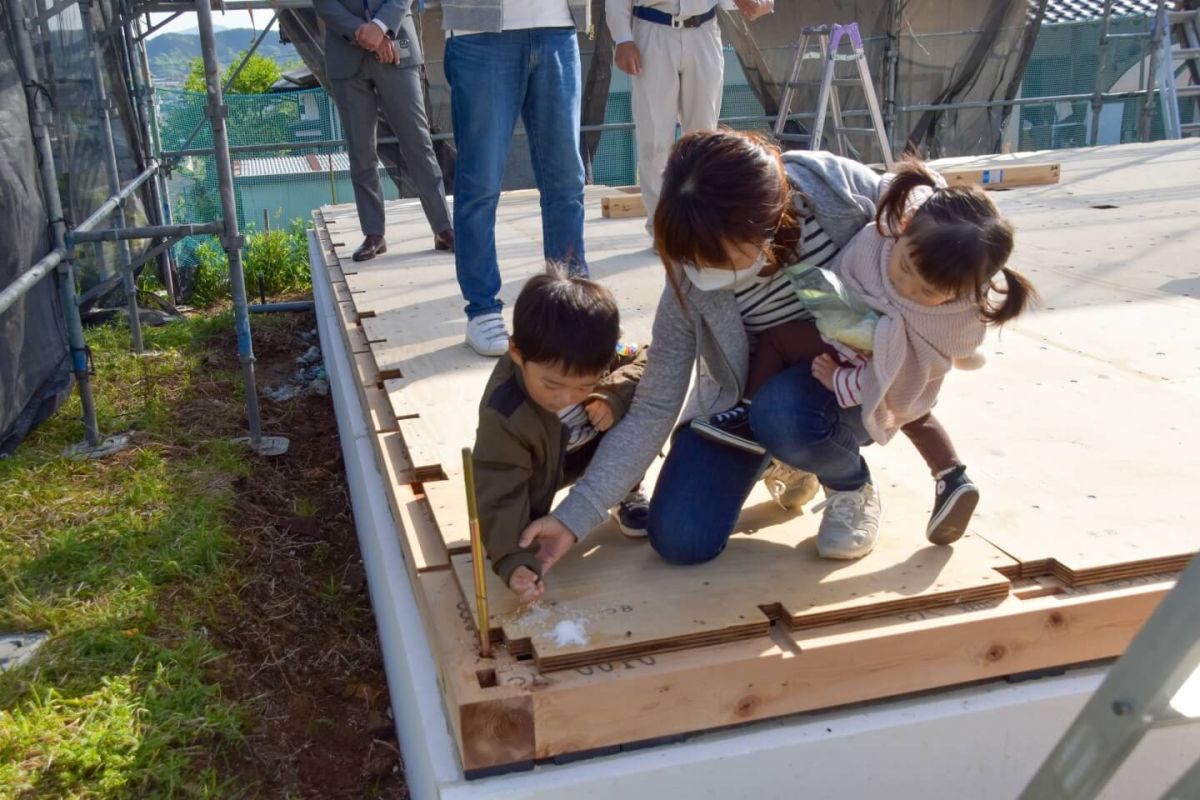 福岡県宮若市01　注文住宅建築現場リポート④　～上棟式・前編～