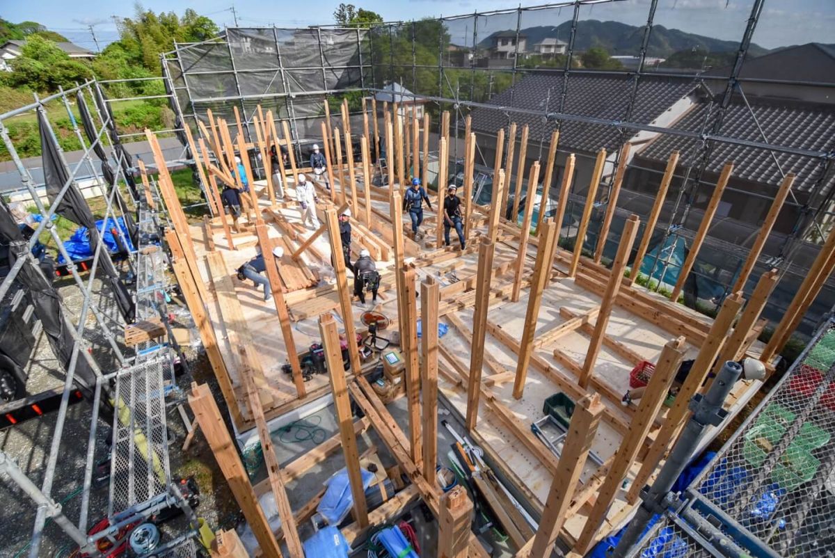 「宮若市01」注文住宅現場リポート④【上棟式】
