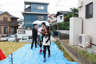 福岡市南区老司01　注文住宅建築現場リポート①　～地鎮祭～