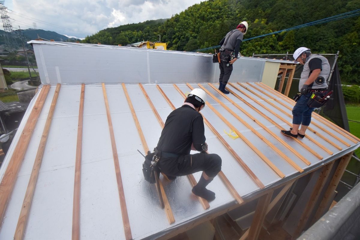 福岡県筑紫野市11　注文住宅建築現場リポート⑤　～上棟式・後編〜