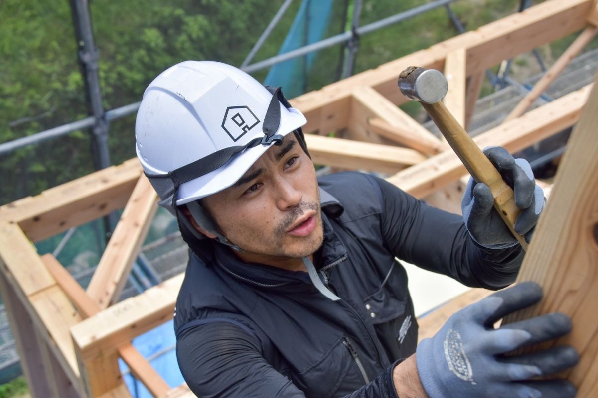 「筑紫野市11」注文住宅現場リポート⑤【上棟式】