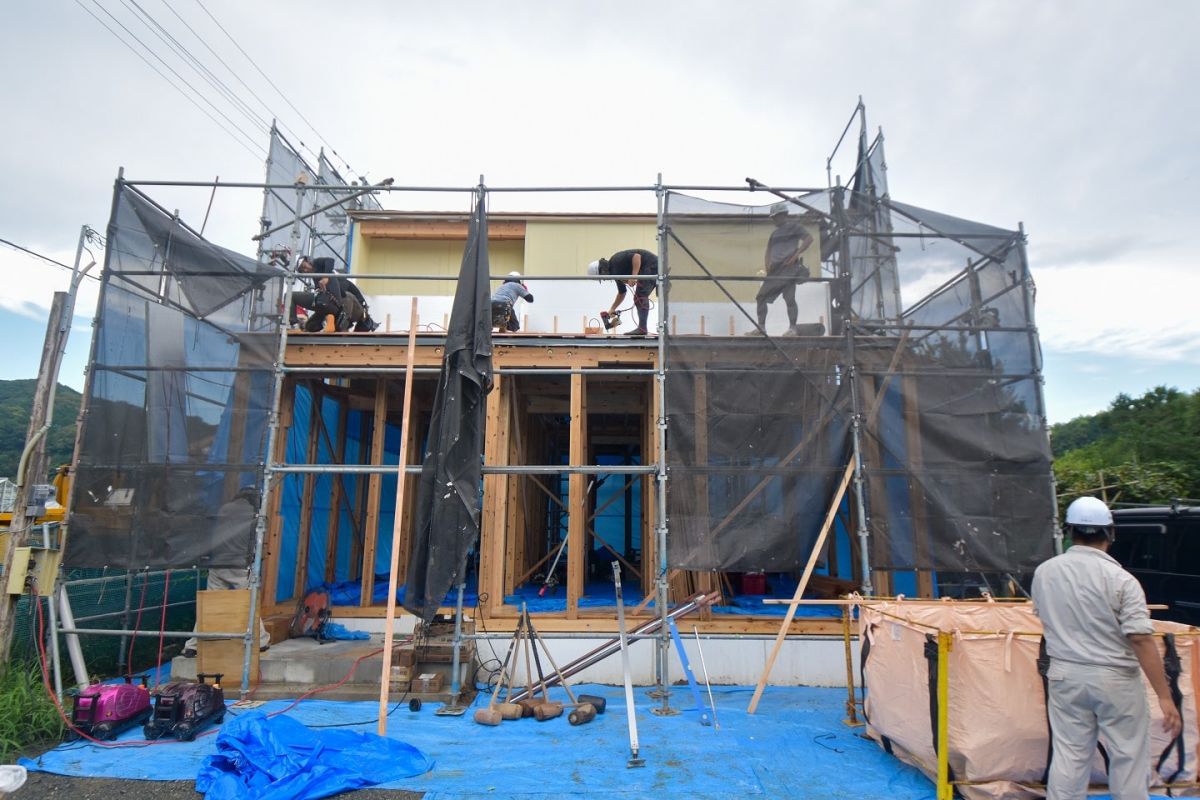 「筑紫野市11」注文住宅現場リポート⑤【上棟式】