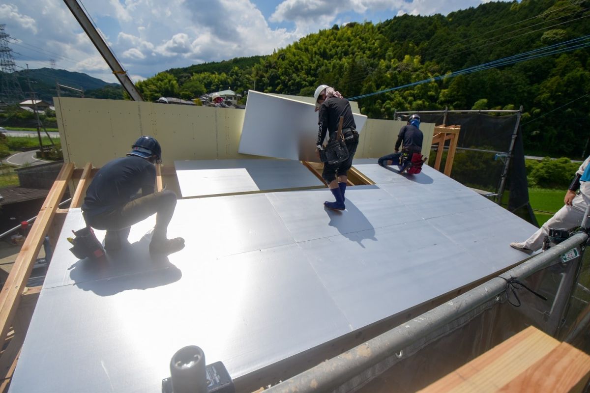 福岡県筑紫野市11　注文住宅建築現場リポート⑤　～上棟式・後編〜