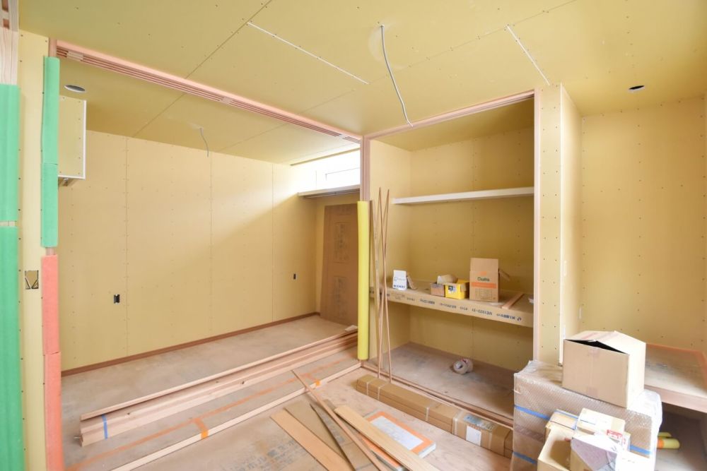 「福岡市南区21」注文住宅現場リポート⑫【木工事】【石膏ボード】