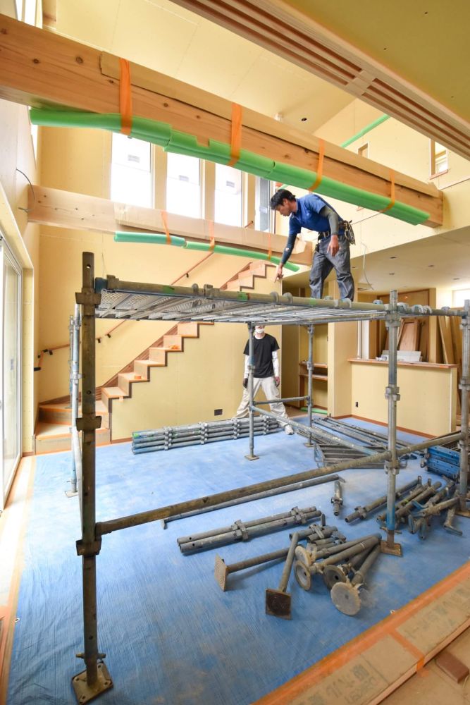 「福岡市南区21」注文住宅現場リポート⑫【木工事】【石膏ボード】