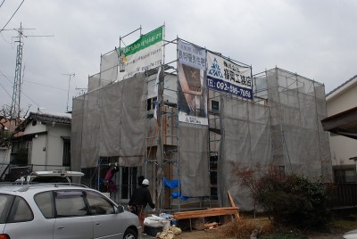 福岡市南区長住01　注文住宅建築現場リポート⑧