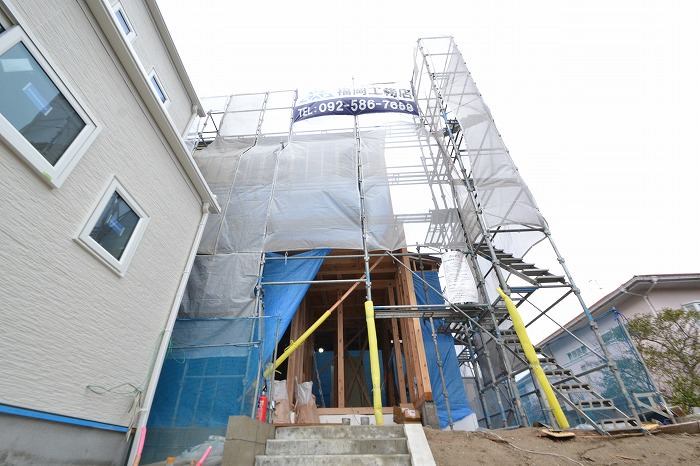 「福岡市城南区南片江02」注文住宅現場リポート⑧