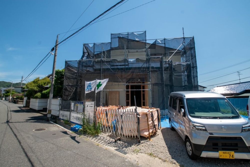 「福岡市東区青葉01」注文住宅現場リポート⑦【木工事】【金物】
