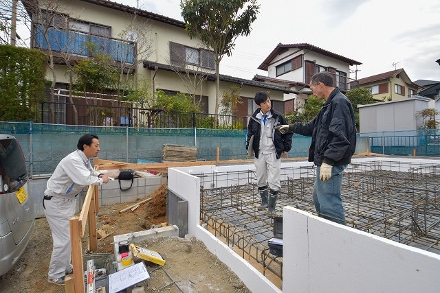 「福岡市東区08」注文住宅現場リポート②【基礎工事】【配筋検査】