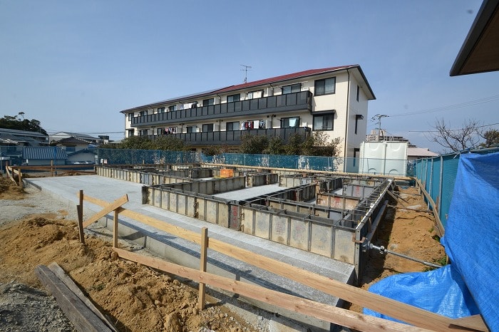 福岡県糟屋郡新宮町01　注文住宅建築現場リポート①　