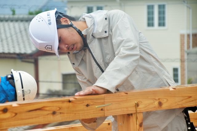 「糟屋郡03」注文住宅現場リポート④【上棟式】