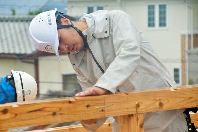 福岡県糟屋郡03　注文住宅建築現場リポート④　～上棟式～