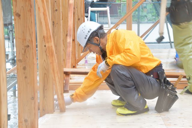 福岡県糟屋郡03　注文住宅建築現場リポート④　～上棟式～