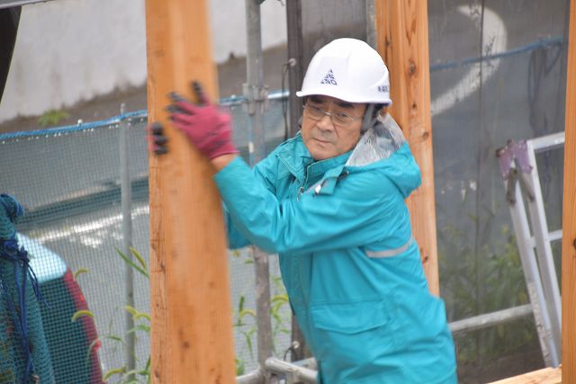 福岡県糟屋郡03　注文住宅建築現場リポート④　～上棟式～