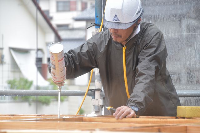 「糟屋郡03」注文住宅現場リポート④【上棟式】