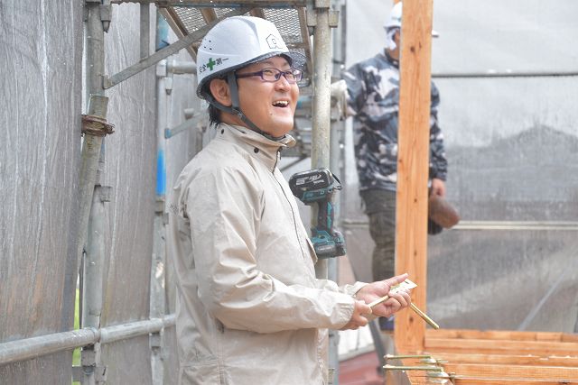 「糟屋郡03」注文住宅現場リポート④【上棟式】