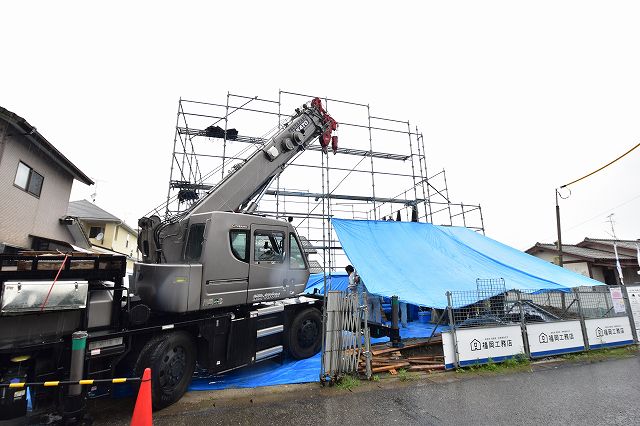 福岡県糟屋郡03　注文住宅建築現場リポート④　～上棟式～