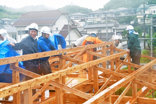 福岡県糟屋郡03　注文住宅建築現場リポート④　～上棟式～