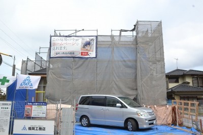 福岡県福津市花見が丘01　注文住宅建築現場リポート⑥