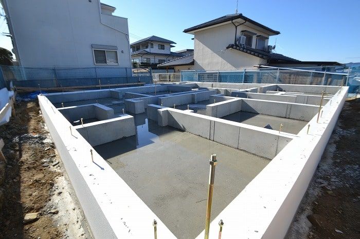 「福岡市南区13」注文住宅現場リポート③【基礎工事】【立ち上がりコン】
