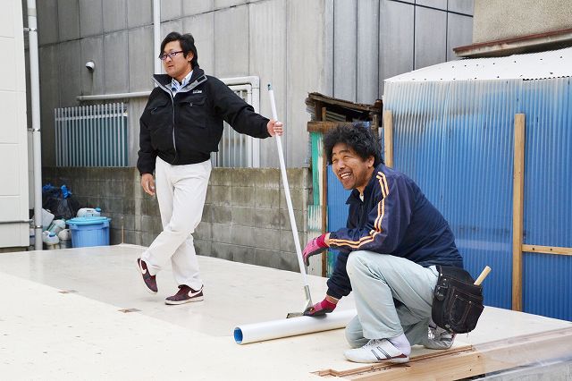 「福岡市中央区03」注文住宅現場リポート④【木工事】【土台敷き】