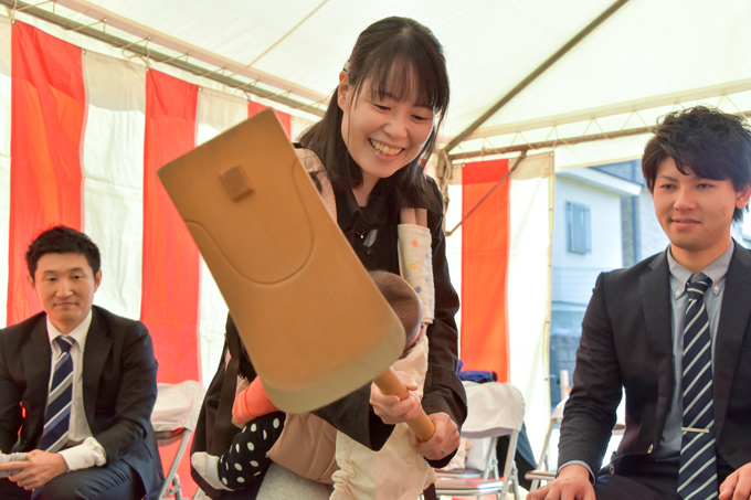「糟屋郡宇美町02」注文住宅現場リポート①【地鎮祭】