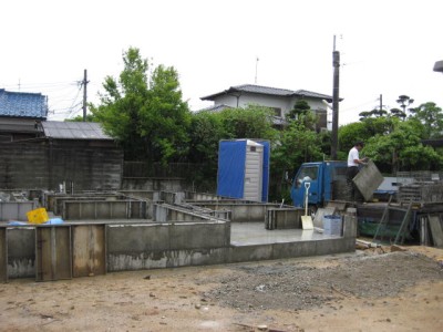 福岡市南区和田01　注文住宅建築現場リポート④