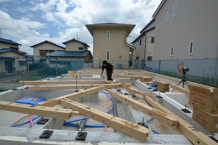 福岡市南区05　注文住宅建築現場リポート④