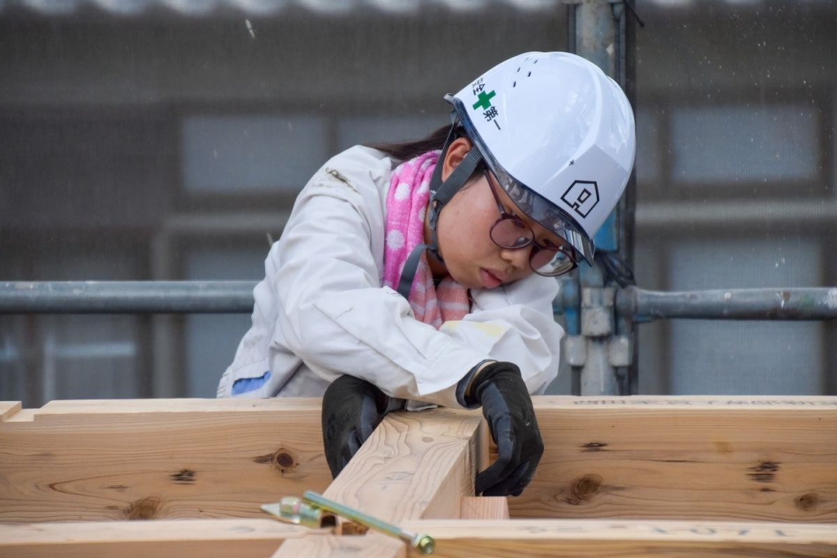 福岡県太宰府市10　注文住宅建築現場リポート②　～上棟式・前編～