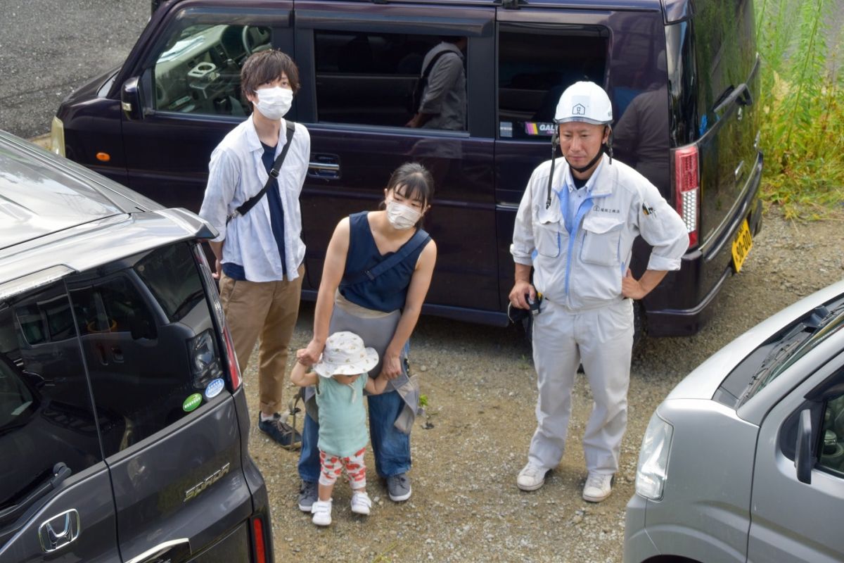 福岡県太宰府市10　注文住宅建築現場リポート②　～上棟式・前編～