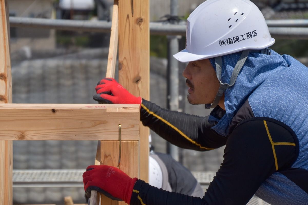 福岡県太宰府市10　注文住宅建築現場リポート②　～上棟式・前編～