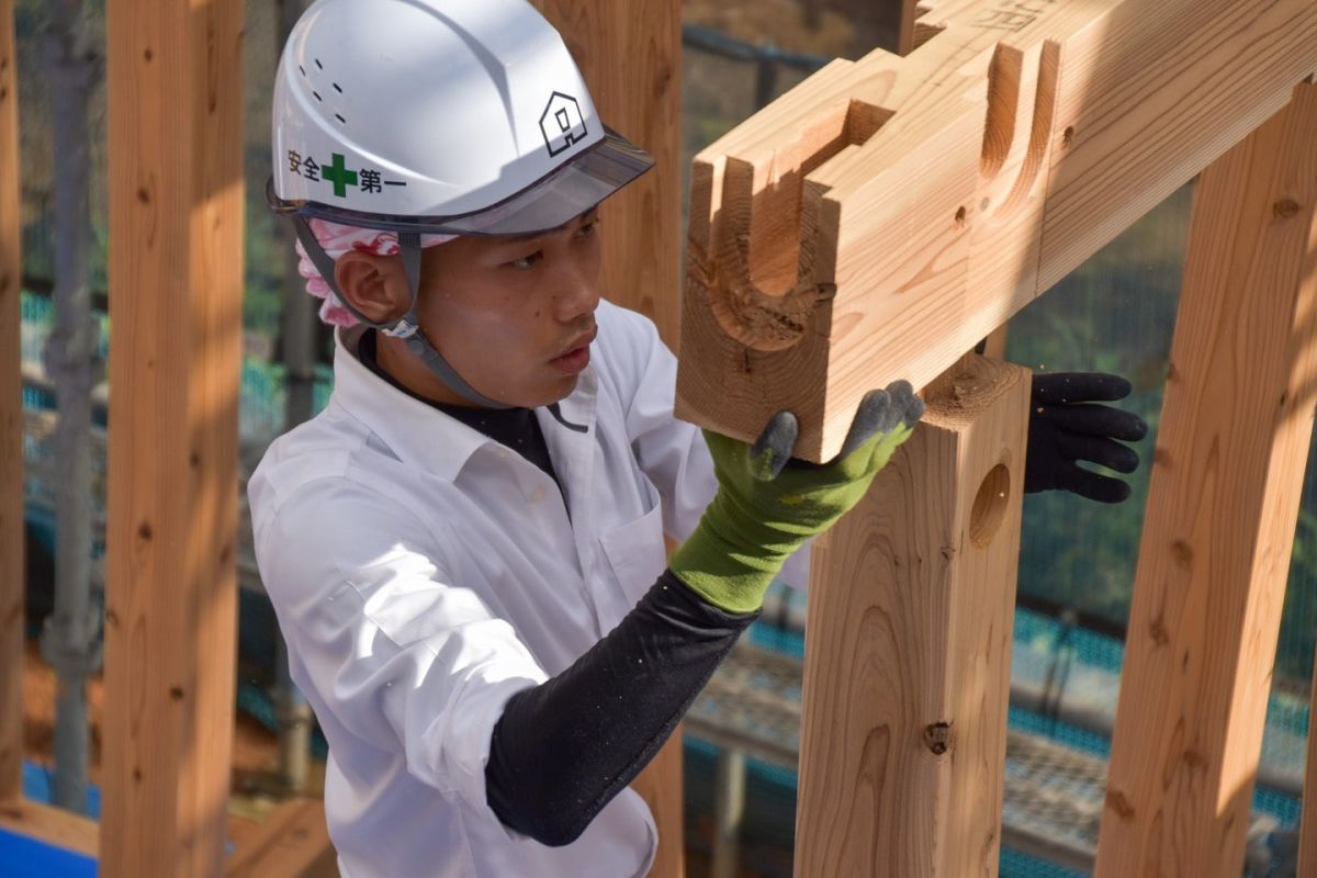 福岡県太宰府市10　注文住宅建築現場リポート②　～上棟式・前編～