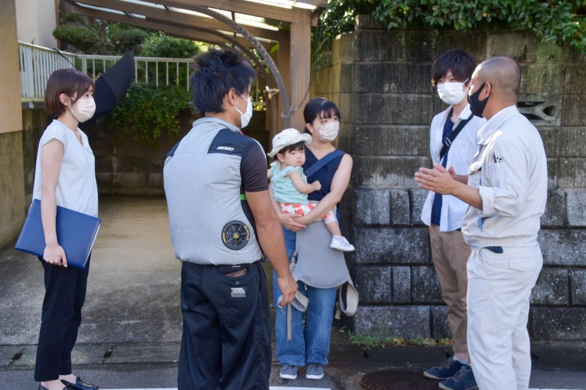 福岡県太宰府市10　注文住宅建築現場リポート②　～上棟式・前編～