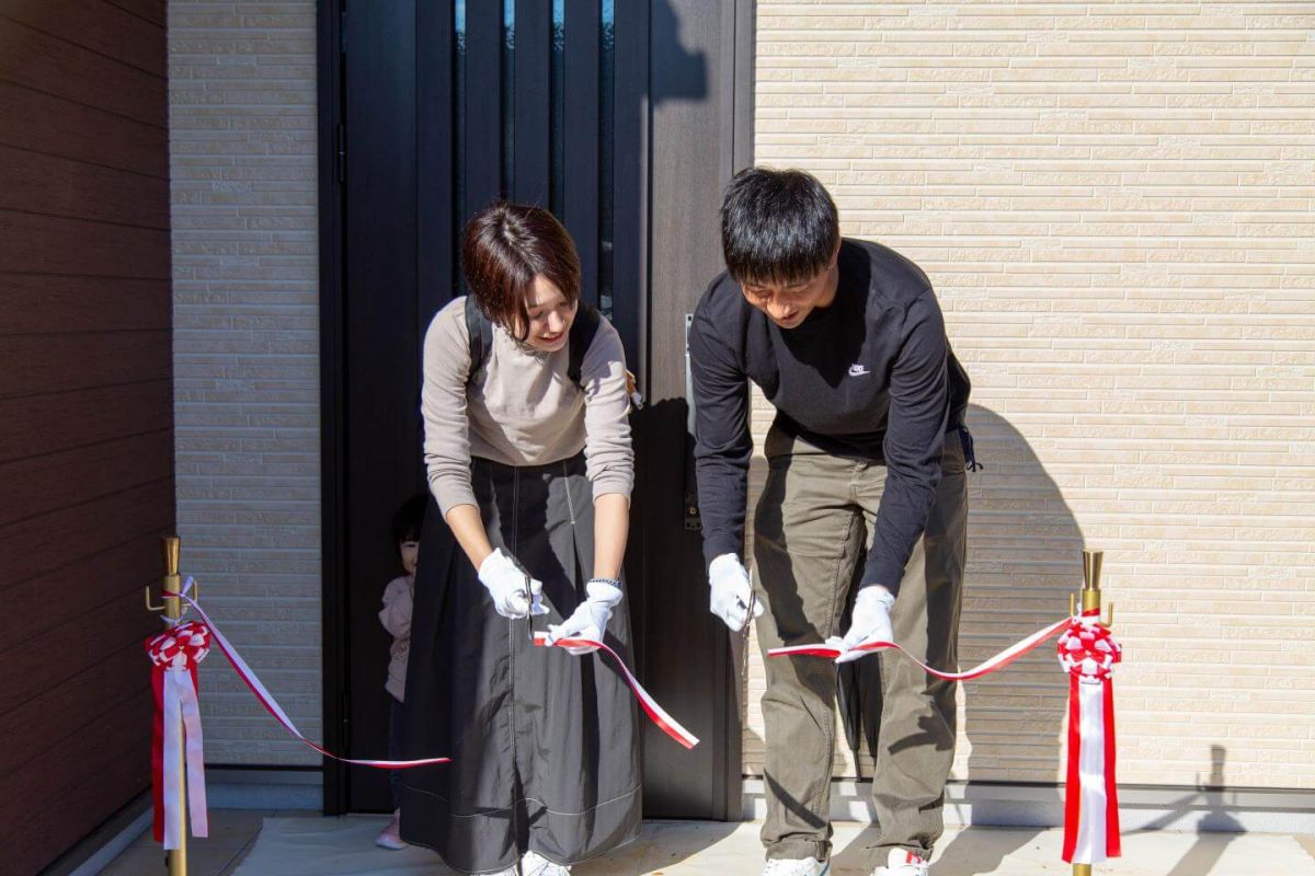 福岡県北九州市八幡西区01　注文住宅建築現場リポート⑦　～お引き渡し式～