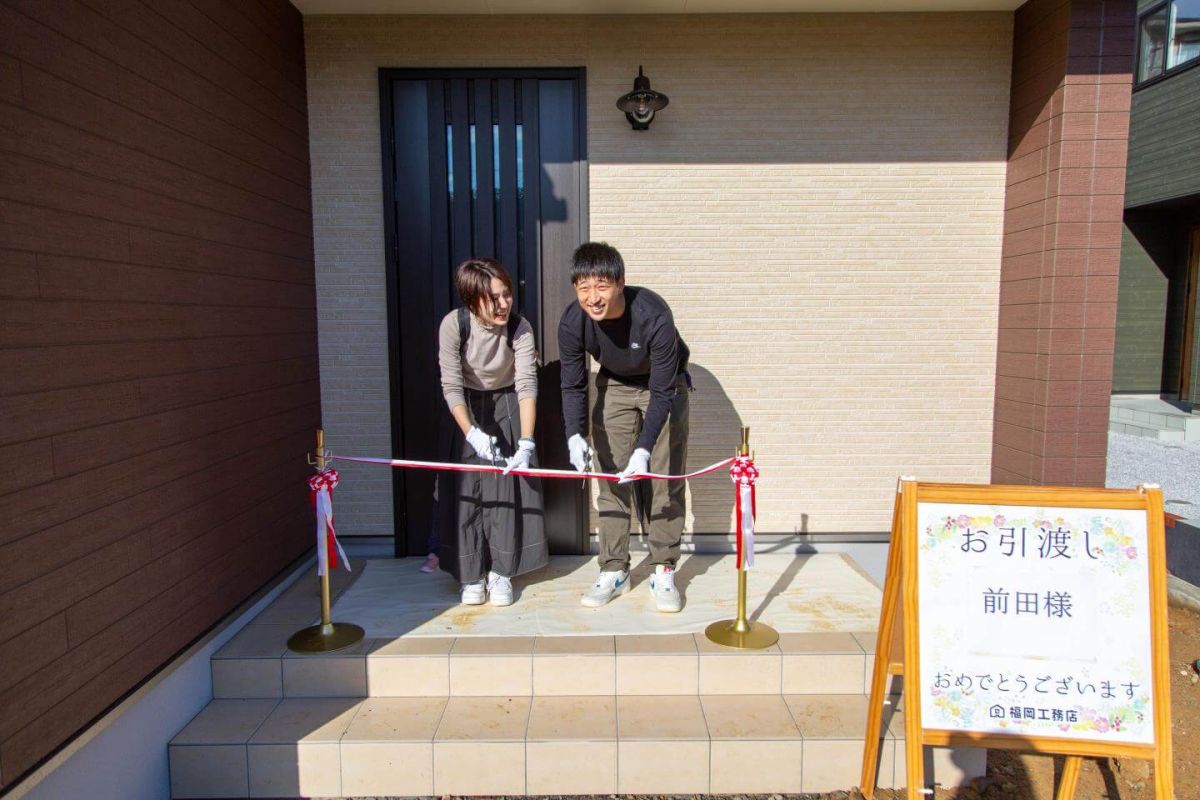 福岡県北九州市八幡西区01　注文住宅建築現場リポート⑦　～お引き渡し式～