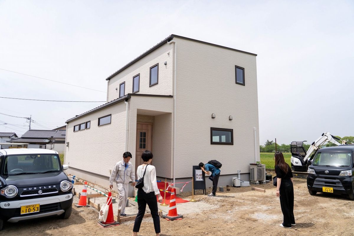 福岡県三井郡大刀洗町04　注文住宅建築現場リポート⑧　～お引き渡し式～