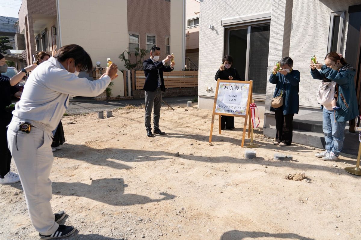 福岡県大野城市04　注文住宅建築現場リポート⑧　～お引き渡し～