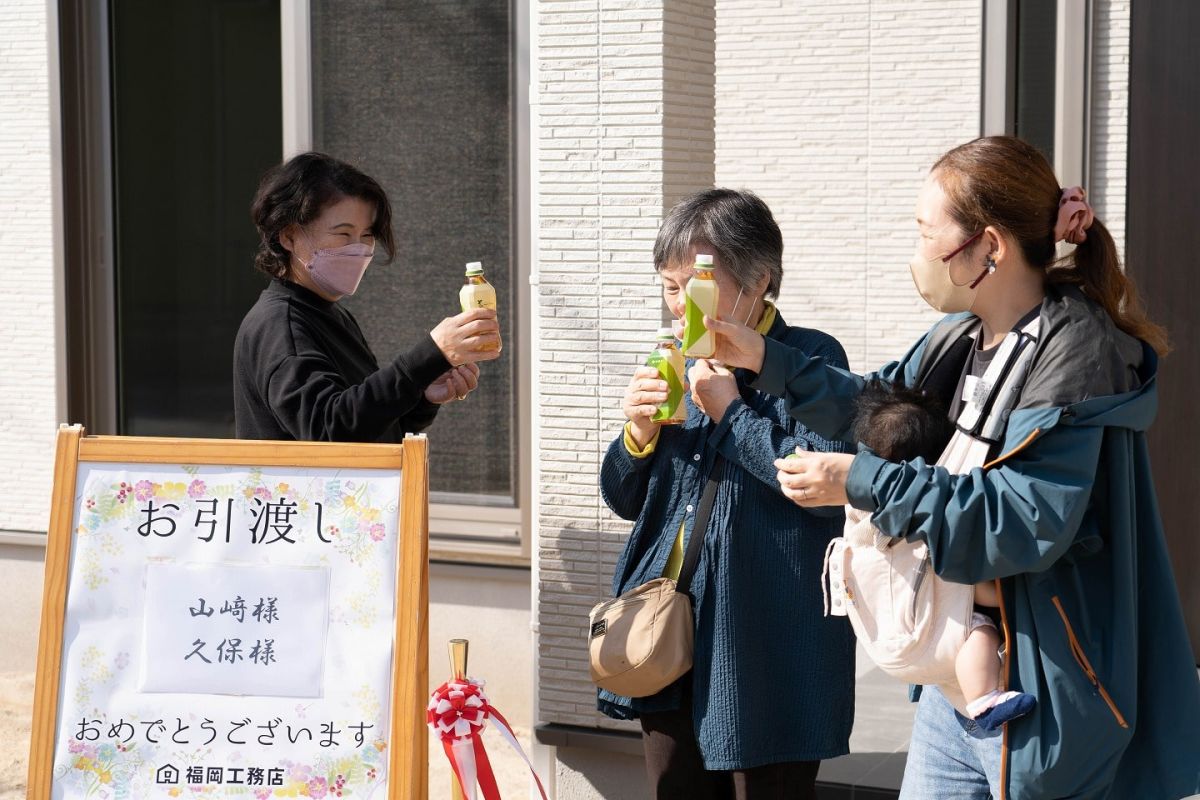 福岡県大野城市04　注文住宅建築現場リポート⑧　～お引き渡し～