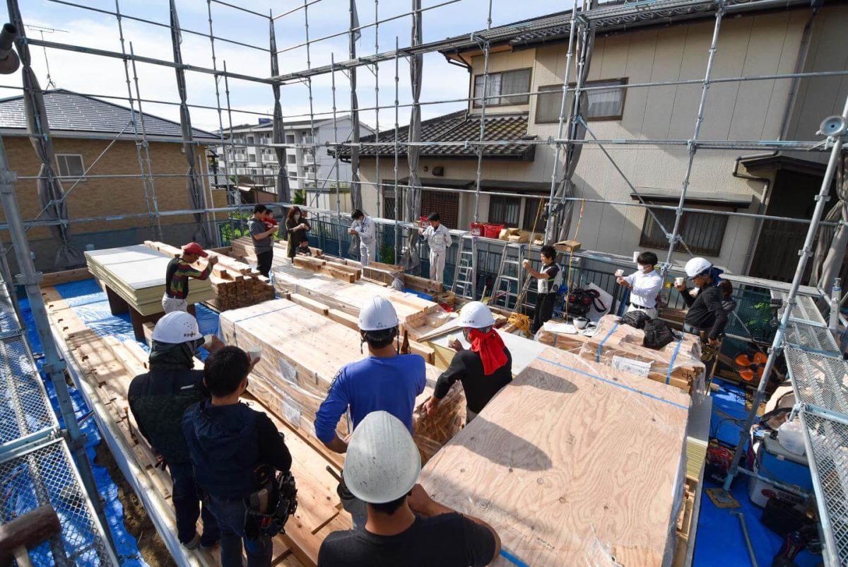 「春日市12」注文住宅現場リポート③【上棟式】