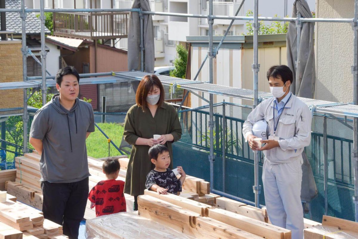 「春日市12」注文住宅現場リポート③【上棟式】