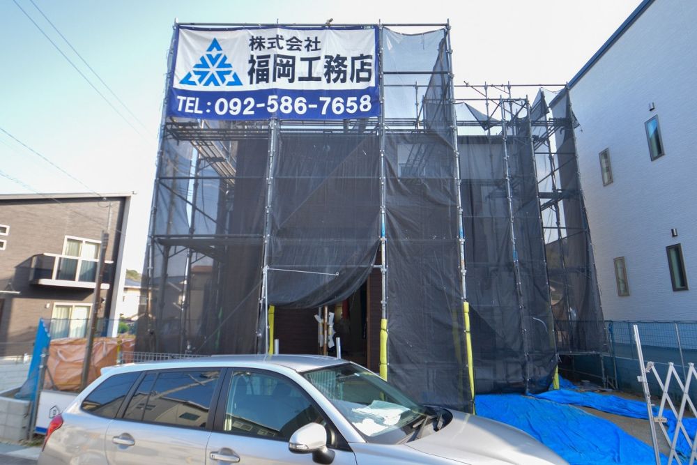 「古賀市04」注文住宅現場リポート⑧【外装工事】【外壁検査】