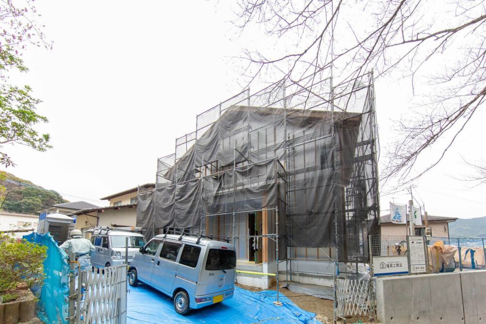 「福岡市早良区07」注文住宅現場リポート⑨【木工事】【石膏ボード】